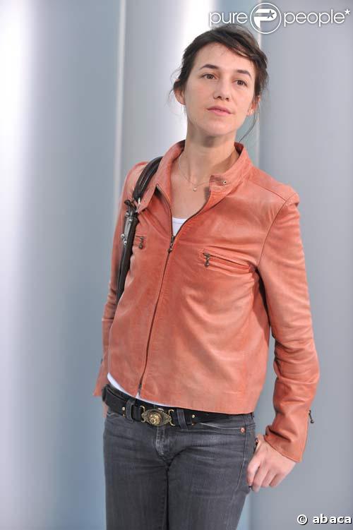 Charlotte Gainsbourg au défilé Chanel, le 1/07/08