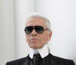 Karl Lagerfeld au défilé Chanel