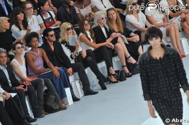 au défilé Chanel