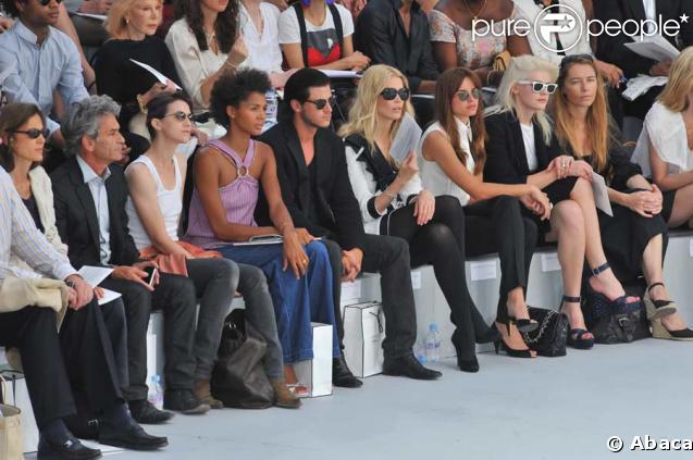 au défilé Chanel