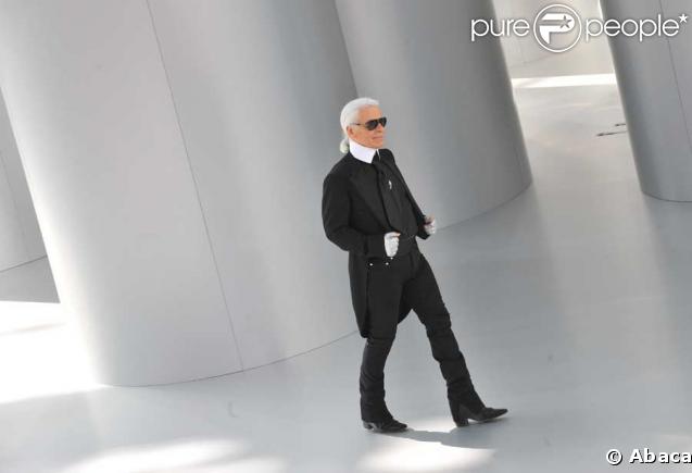 au défilé Chanel
