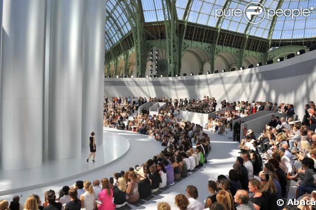 au défilé Chanel