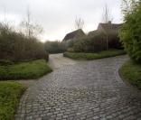 Prise de vue de la maison de Gérard Depardieu à Néchin en Belgique - décembre 2012