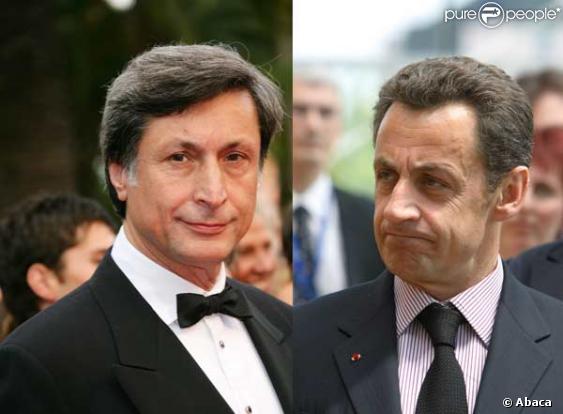 Patrick de Carolis et Nicolas Sarkozy