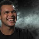 Jo-Wilfried Tsonga : Fou rire incontrôlable après son match face à Roger Federer