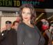 Shy'm en transparence lors des 14e NRJ Music Awards, à Cannes, le 26 janvier 2013