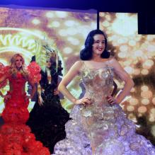 Dita Von Teese à la <em>Lambertz Monday Night</em> de Cologne, le 28 janvier 2013.