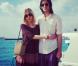 Peaches Geldof et son mari Thomas Cohen, durant leur lune de miel à l'île Maurice, le 23 janvier 2013.
