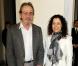 Tommy Lee Jones et sa femme Dawn Laurel assistent au cocktail de bienfaisance de Tom Ford dans sa boutique à Beverly Hills. Le 21 février 2013.