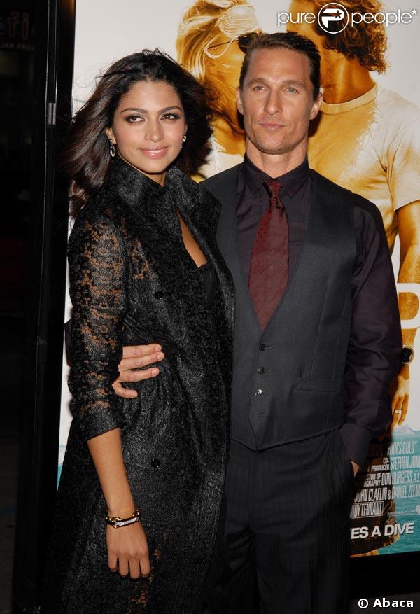 Matthew McConaughey et Camilla Alves