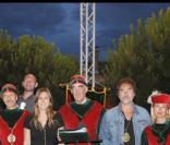 Mathilde Seigner et Olivier Marchal, intronisés Chevaliers à Saint-Emilion
