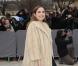 Izïa Higelin arrive au défilé Dior à Paris le 1er mars 2013