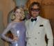 Elena Perminova et Peter Dundas assistent à la soirée de lancement du deuxième numéro de CR Fashion Book, le magazine de Carine Roitfeld, à l'hôtel Shangri-La. Paris, le 5 mars 2013.