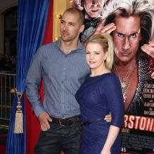 Melissa Joan Hart accompagné à la première du film The Incredible Burt Wonderstone au TCL Chinese Theatre à Hollywood, le 11 mars 2013.