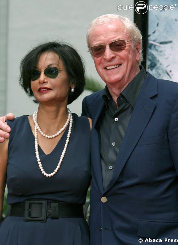 Michael Caine et on épouse, laisse ses empreintes à Hollywood