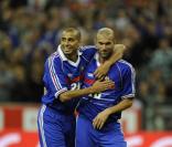 David Trezeguet et Zizou