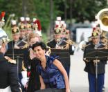 Achida Dati :Nicolas Sarkozy et carla avaient invité leurs hôtes pour un diner au Petit Palais