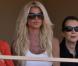 L'ex-playmate Victoria Silvstedt au tournoi de Monte-Carlo le 18 avril 2013.