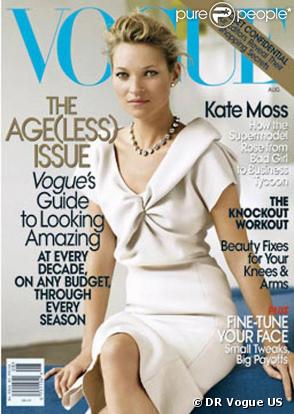 Kate Moss pour Vogue US