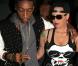 Wiz Khalifa et Amber Rose sortent de boîte de nuit. Los Angeles, le 27 mars 2013.