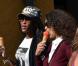 Naomi Campbell en vacances avec Afef Jnifen, la femme de Marco Tronchetti Provera, à Portofino en Italie, le 4 mai 2013.