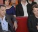 François Morel et Bénabar - Enregistrement de l'émission "Vivement Dimanche" consacrée à François Morel le 7 mai 2013 à Paris. Diffusion le 12 mai 2013 sur France 2.