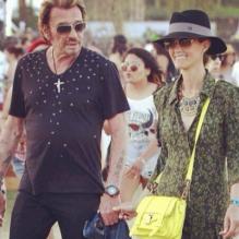 "Cool souvenirs #coachella avec my love @lhallyday #festival #rockandroll", message publié par Johnny Hallyday sur Twitter, mai 2013.