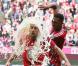 Jerome Boateng and Franck Ribery celebrate with beer after the German Bundesliga match FC Bayern Munich Vs FC Augsburg at the Allianz Arena in Munich, Germany on May 11, 2013. Photo by Action Press/ABACAPRESS.COM11/05/2013 - Munich