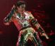 Michael Jackson en concert à Prague, le 7 septembre 1996.