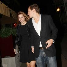 La princesse Beatrice d'York et son boyfriend Dave Clark passaient le 16 mai 2013 une soirée de plus au Loulou's, club privé de Mayfair, à Londres.