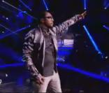 Will.i.am chante avec les finalistes lors de la finale de The Voice 2 le samedi 18 mai 2013 sur TF1