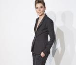 Clotilde Courau lors du défilé Croisière 2014 de Christian Dior Couture, le 18 mai 2013 sur la digue Stefano Casiraghi du port de Monaco.