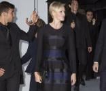 La princesse Charlene lors du défilé Croisière 2014 de Christian Dior Couture, le 18 mai 2013 sur la digue Stefano Casiraghi du port de Monaco.