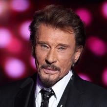Johnny Hallyday en décembre 2012 à Paris