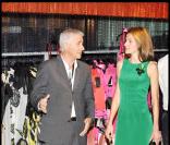 Letizia d'Espagne à l'ouverture du salon de la mode de Madrid
