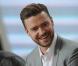Justin Timberlake radieux pendant l'émission Le Grand Journal à Cannes, le 20 mai 2013.