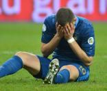 Karim Benzema lors du match France-Espagne au Stade de France à Saint-Denis le 26 mars 2013