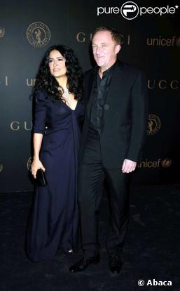 Salma Hayek et François Pinault