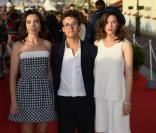 Elodie Bouchez et Astrid Berges-Frisbey lors de la soirée de clôture du festival du film romantique de Cabourg, le 15 juin 2013