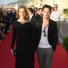 Natalia Vodianova et Jonathan Rhys-Meyers lors de la soirée de clôture du festival du film romantique de Cabourg, le 15 juin 2013