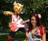 Delphine Wespiser : Miss France 2012 s'éclate avec Samir et Alban des Anges