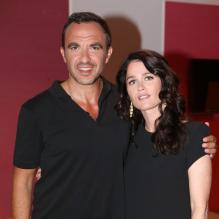 Robin Tunney est venue présenter la saison 5 de Mentalist auprès des fans français dans les locaux de TF1 avec Nikos Aliagas, le 17 juin 2013