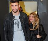 Shakira et son compagnon Gerard Piqué à Barcelone, le 14 mars 2013.