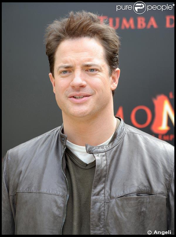 Brendan Fraser à la Première espagnole de 'La Momie 3'