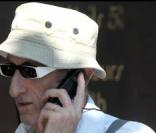 Jean-François Dérec, incognito, dans les rues de Paris, le 23/07/08
