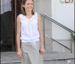Letizia d'Espagne à Palma de Majorque, le 28/07/08