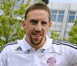 Franck Ribéry prend possession de son cadeau de rentrée