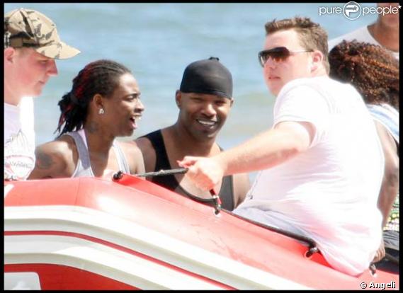 Jamie Foxx en vacances avec sa fille