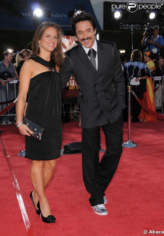 Robert Downey Jr. et son épouse Susan Levin