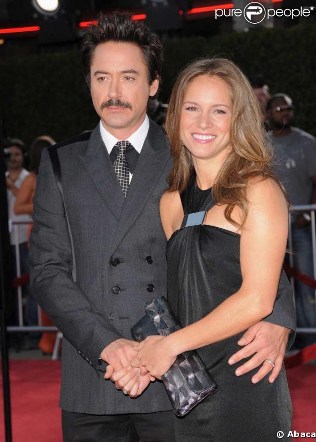 Robert Downey Jr. et son épouse Susan Levin